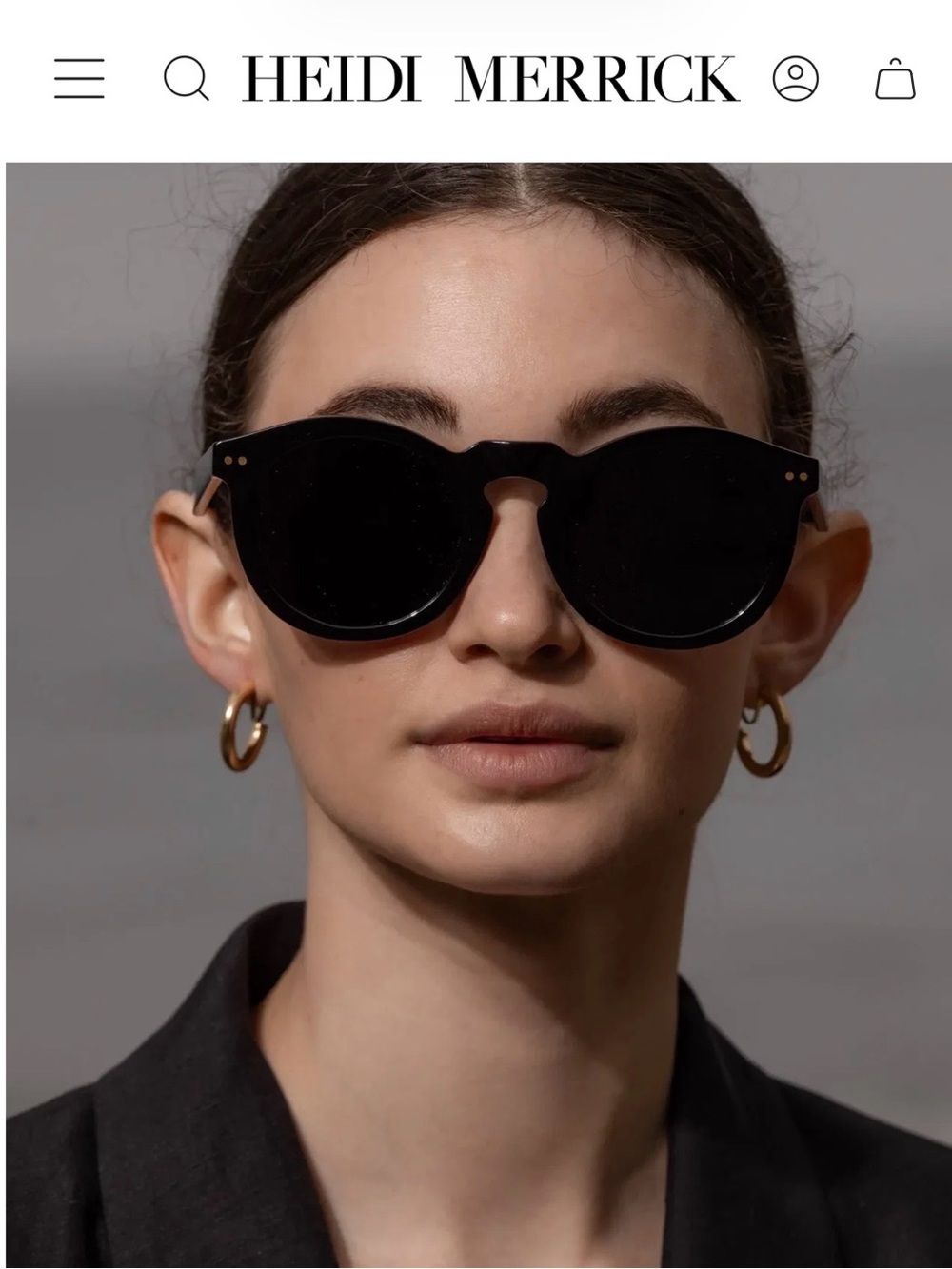 Heidi Merrick EX-PAT sunglasses - like new - Picture 3 of 7